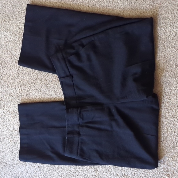 Talbots Black Made In Italy Wool Bootcut Business Professional Pants Size 14 - Picture 1 of 7